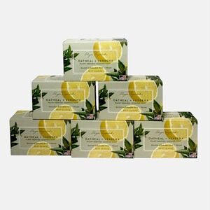 Shugar Soapworks OATMEAL + VERBENA Vegan Scented GF Beauty Bar 5oz  Soap 6-Pack